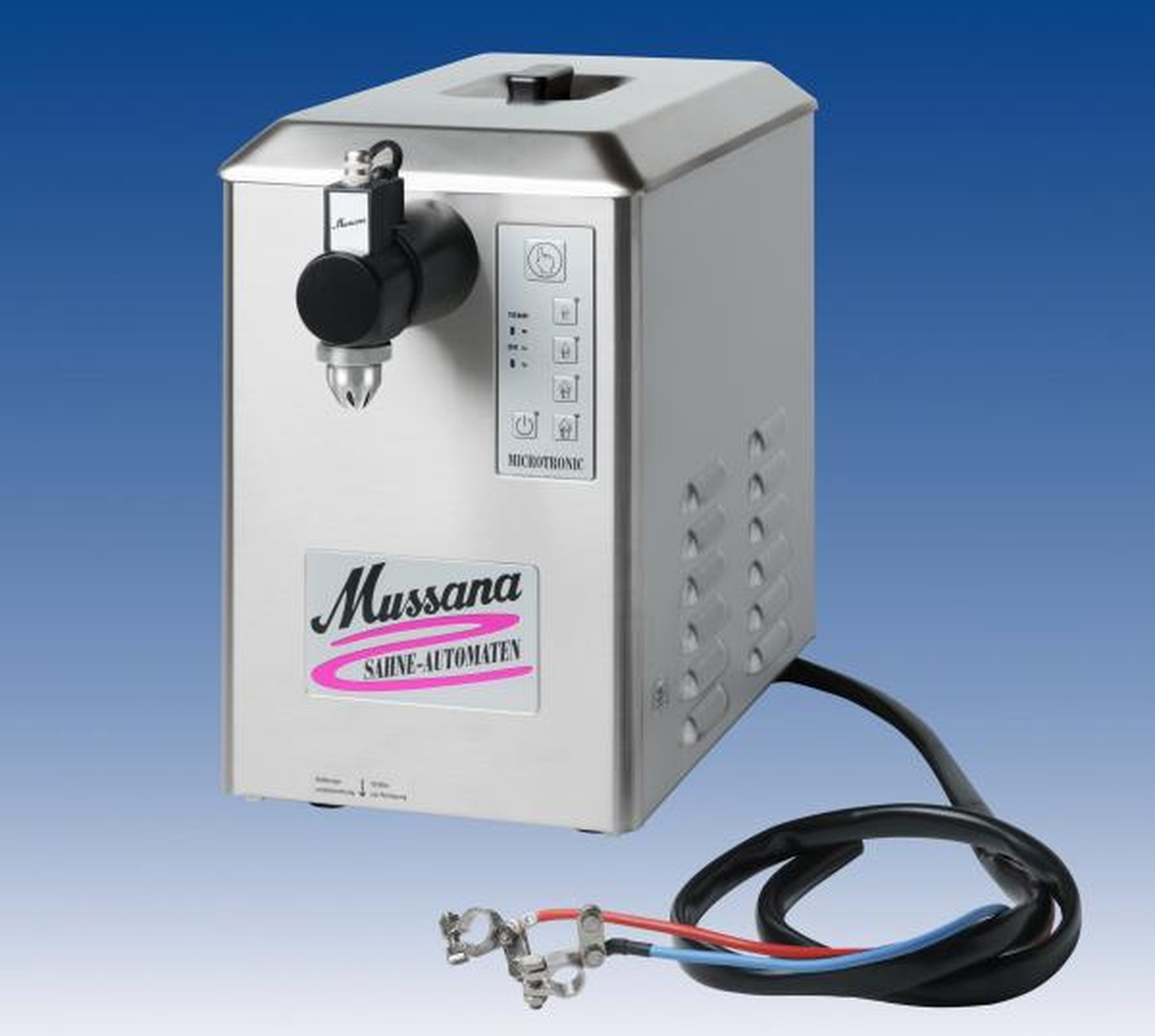Μηχανή Σαντιγί 4 lt «MOBIL» 12V — Mussana