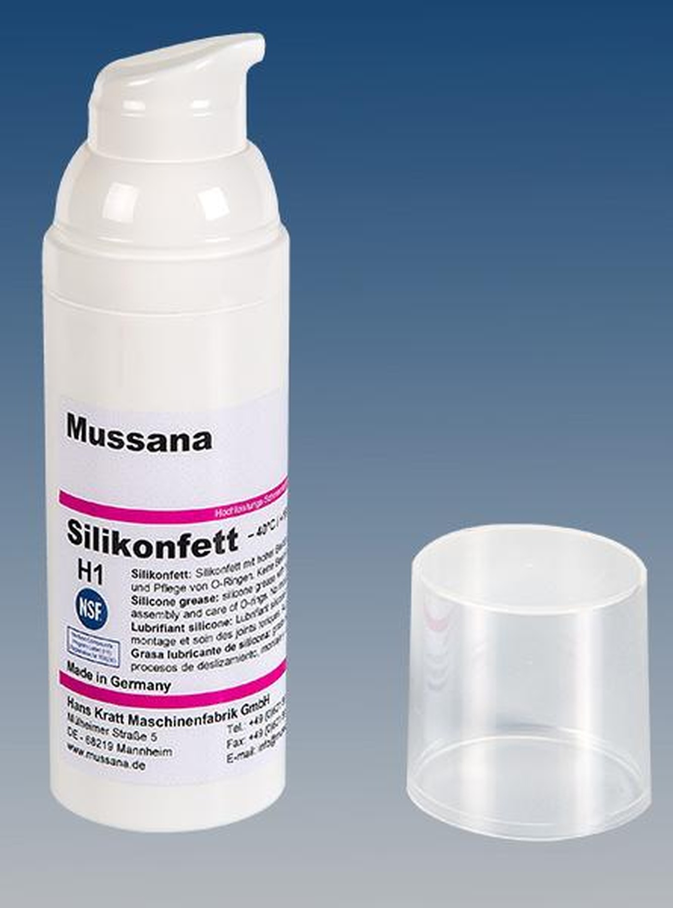 Σιλικονούχο Λιπαντικό NSF-H1 — Mussana