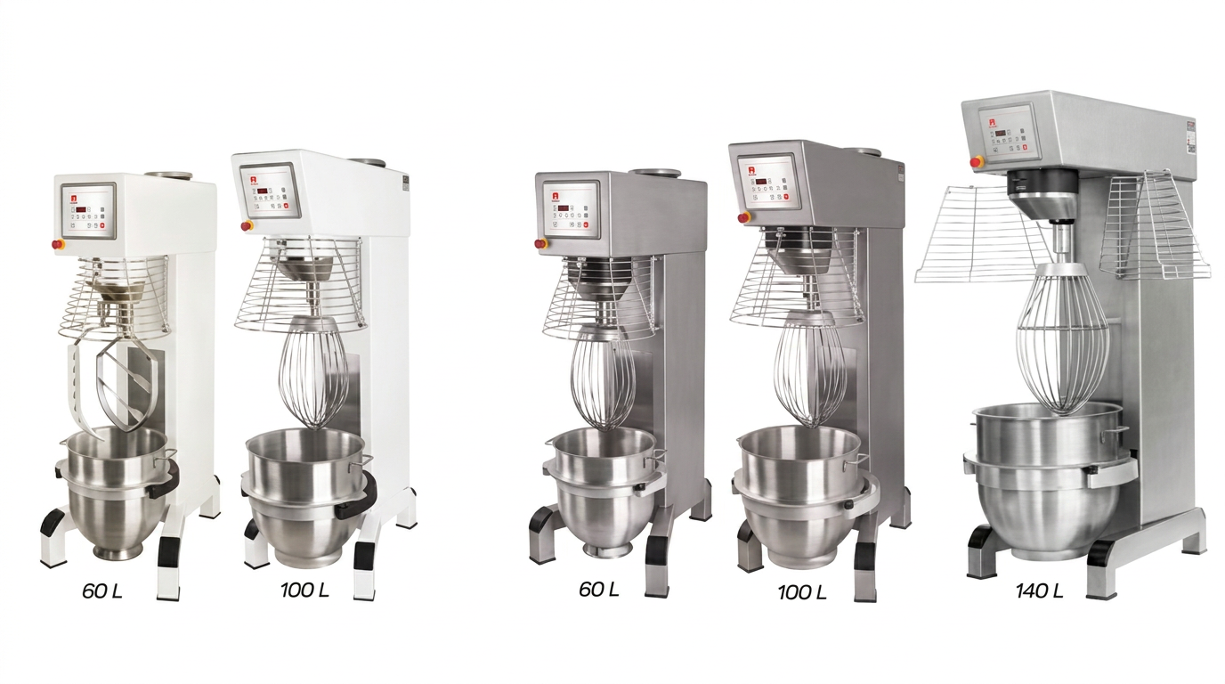 Μίξερ ERGO AE60/AE100/AE140 — Varimixer Bear